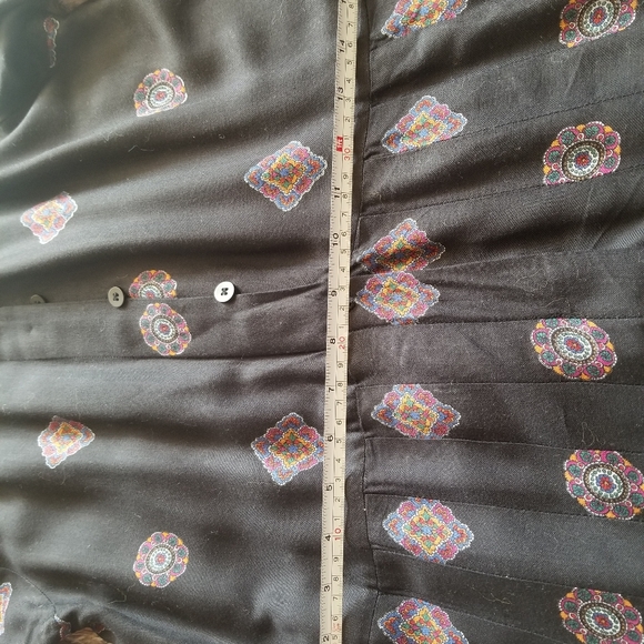 Midi dresses black and fuchia - Picture 7 of 10